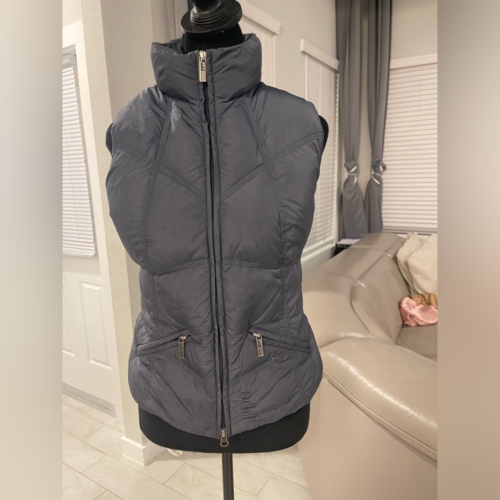 Add Down Puffer zip up Vest US 4